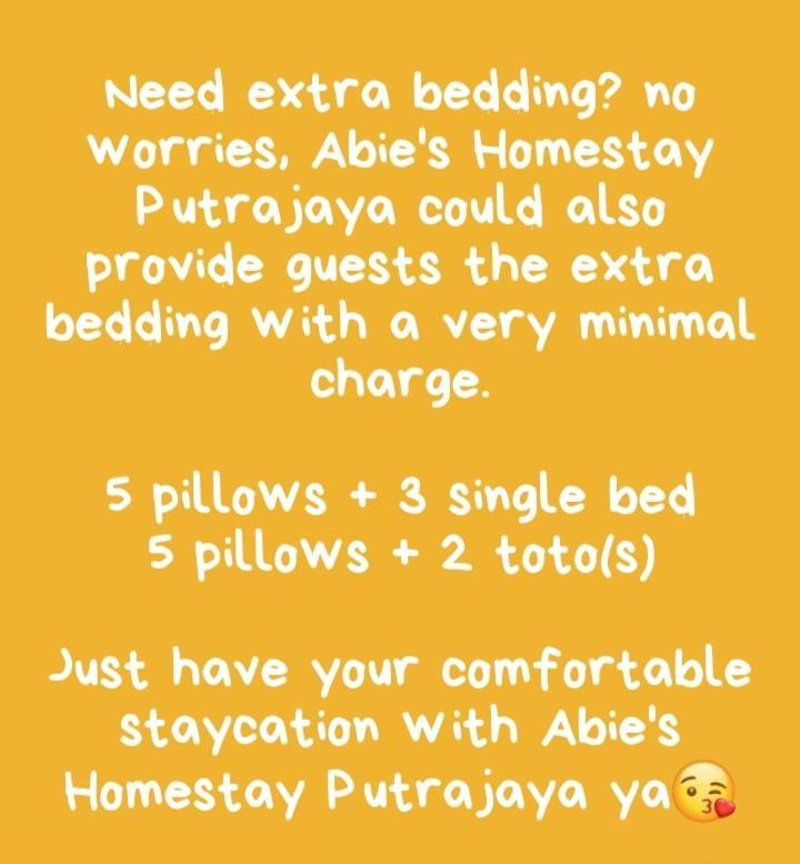 Abie'S Homestay Putrajaya Luaran gambar